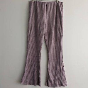 Urban Outfitters Lilac Waffle Knit Pants Size XXL